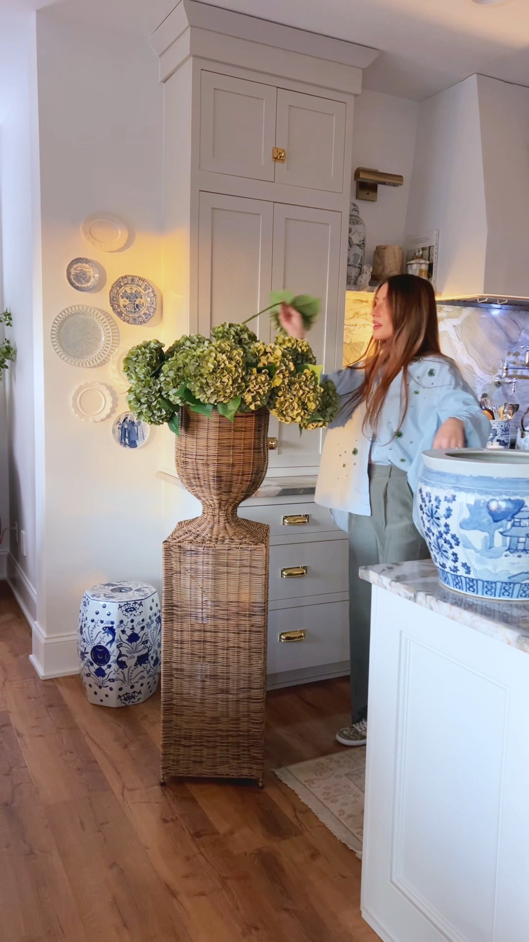 These faux hydrangeas floral stems are top tier & so affordable! 

#LTKSaleAlert #LTKHome