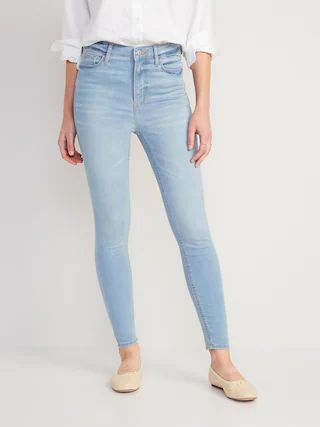 FitsYou 3-Sizes-in-1 Extra High-Waisted Rockstar Super-Skinny Jeans for Women | Old Navy (US)