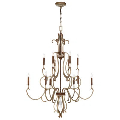 Chateau Nobles 10 - Light Candle Style Classic / Traditional Chandelier | Wayfair North America