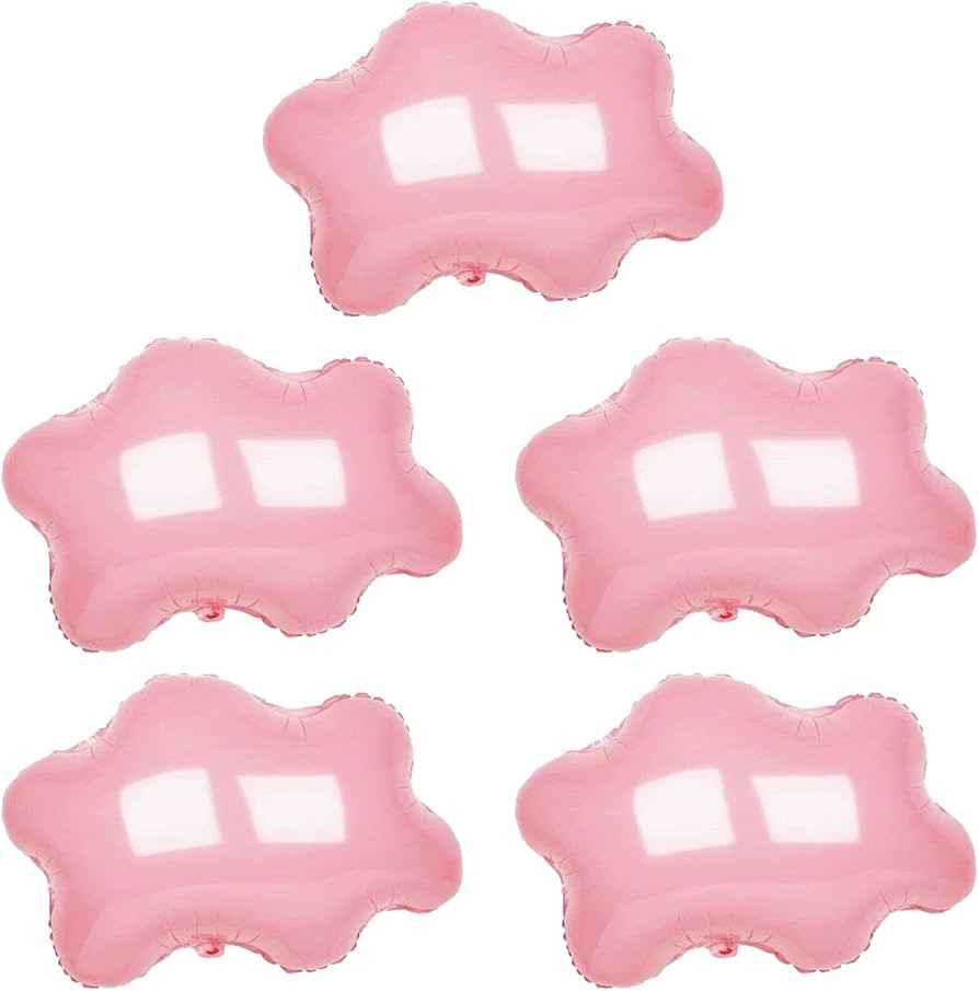 Cloud Balloon Party Decoration Birthday Cloud Products Outdoor Party Decoration (Pink balloon) | Amazon (US)