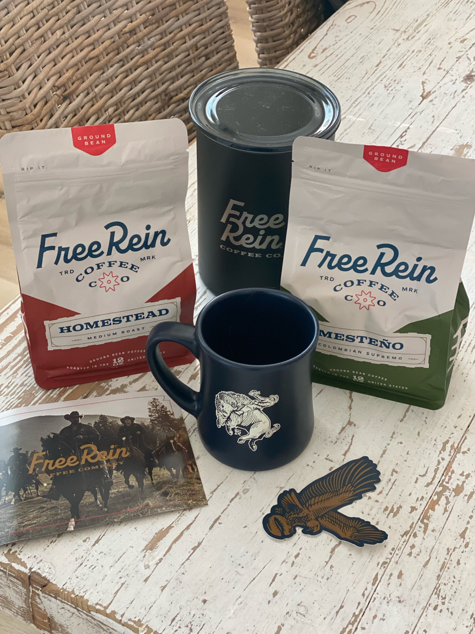 We can all use a little giddy up and go during this back to school season!! Free Rein Coffee, roasted by cowboys in the heart of Texas for 25 years guarantees each sip is smooth and flavorful!! If you’ve seen Yellowstone, you know Rip! His coffee company is even better than you can imagine! Try one of their signature blends!! They have awesome merch that would make a great gift for the coffee lover too! 

#LTKBacktoSchool #LTKHome