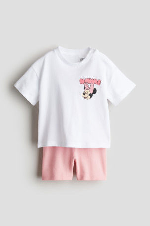 Sleeveless Cotton Dress - Cream/SmileyWorld® - Kids | H&M US | H&M (US + CA)