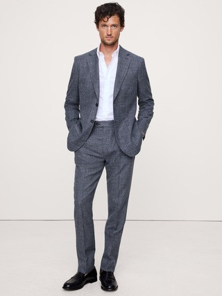 Italian Cotton-Wool Tweed Suit Pant | Banana Republic (US)