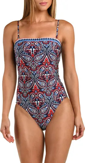 Sunshine 79 Americana Paisley Print One-Piece Swimsuit | Nordstrom | Nordstrom