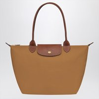 Longchamp Fawn Coloured Le Pliage Original M Bag | Balardi (US & Canada)