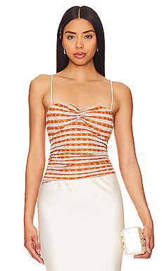 Free People New Love Cami in Strawberry Combo from Revolve.com | Revolve Clothing (Global)