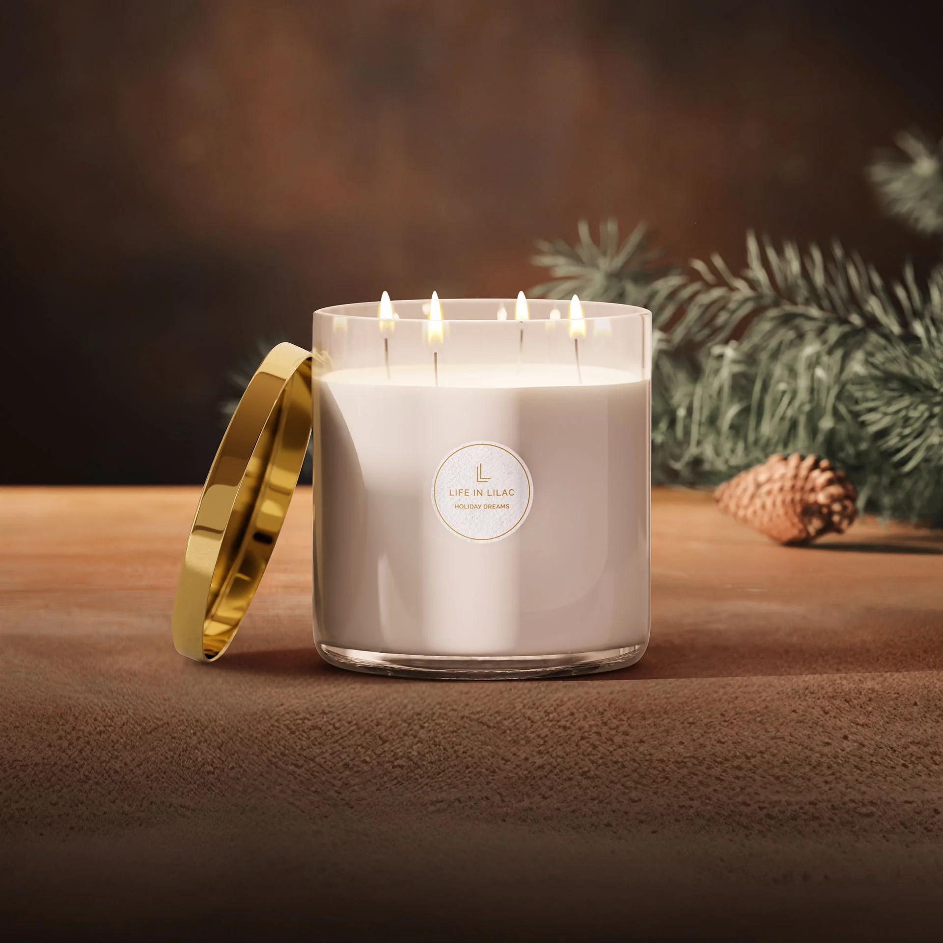 Grand 55 oz Holiday Dreams Candle Ships Tuesday December 3 | Life In Lilac