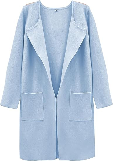 SuperPrity Cardigan Sweaters for Women Fall Fashion 2024 Casual Open Front Knit Long Coatigan Jac... | Amazon (US)