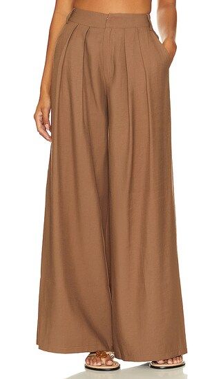 Hills Pant in Brown | Revolve Clothing (Global)