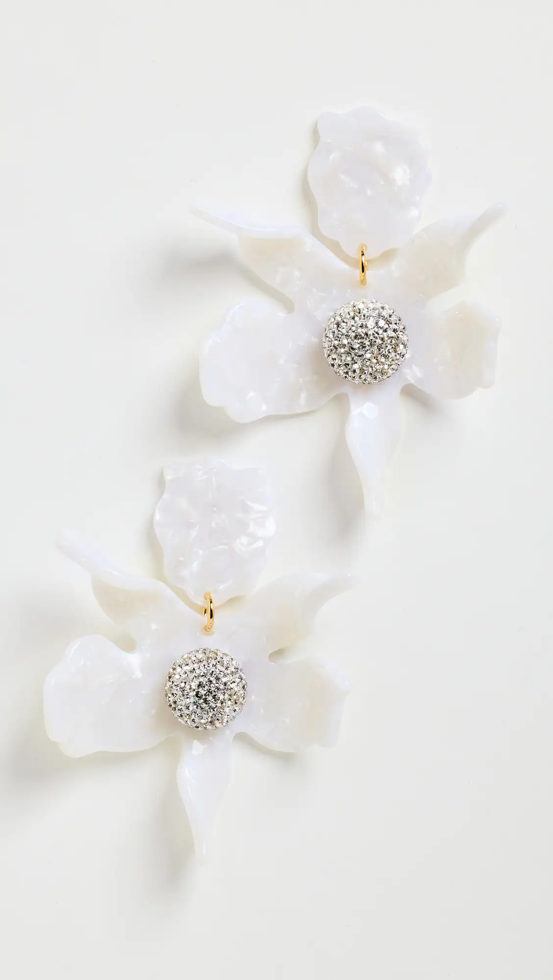 Lele Sadoughi Crystal Lily Earrings | Shopbop | Shopbop