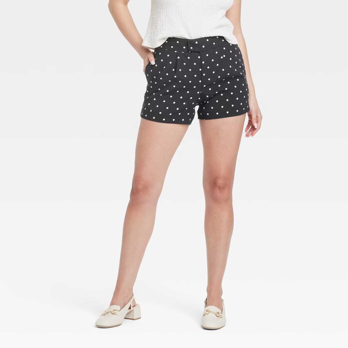 Women's High-Rise Tailored Shorts - A New Day™ | Target