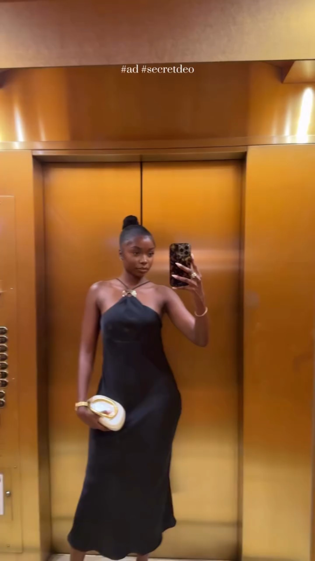 #ad #SecretDeoPartner getting cute and going to dinner is one of my absolute favorite things to do but smelling fresh tops that! 🧼🫧💕 #SecretWholeBodyDeo #HowWeHBCYOU @secretdeodorant @proctergamble