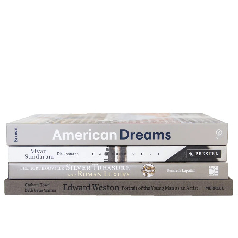 Limited Modern Smokey Neutrals ColorStak, S/4 | Wayfair North America