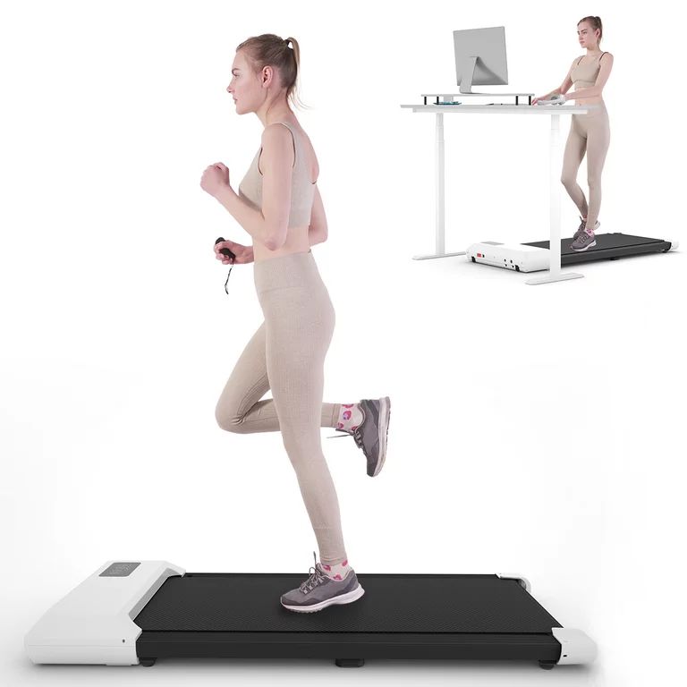 YDZJY 2.5Hp Walking Pad, 2 in 1 Under Desk Treadmill,300lb Walking Treadmill with Remote Control ... | Walmart (US)