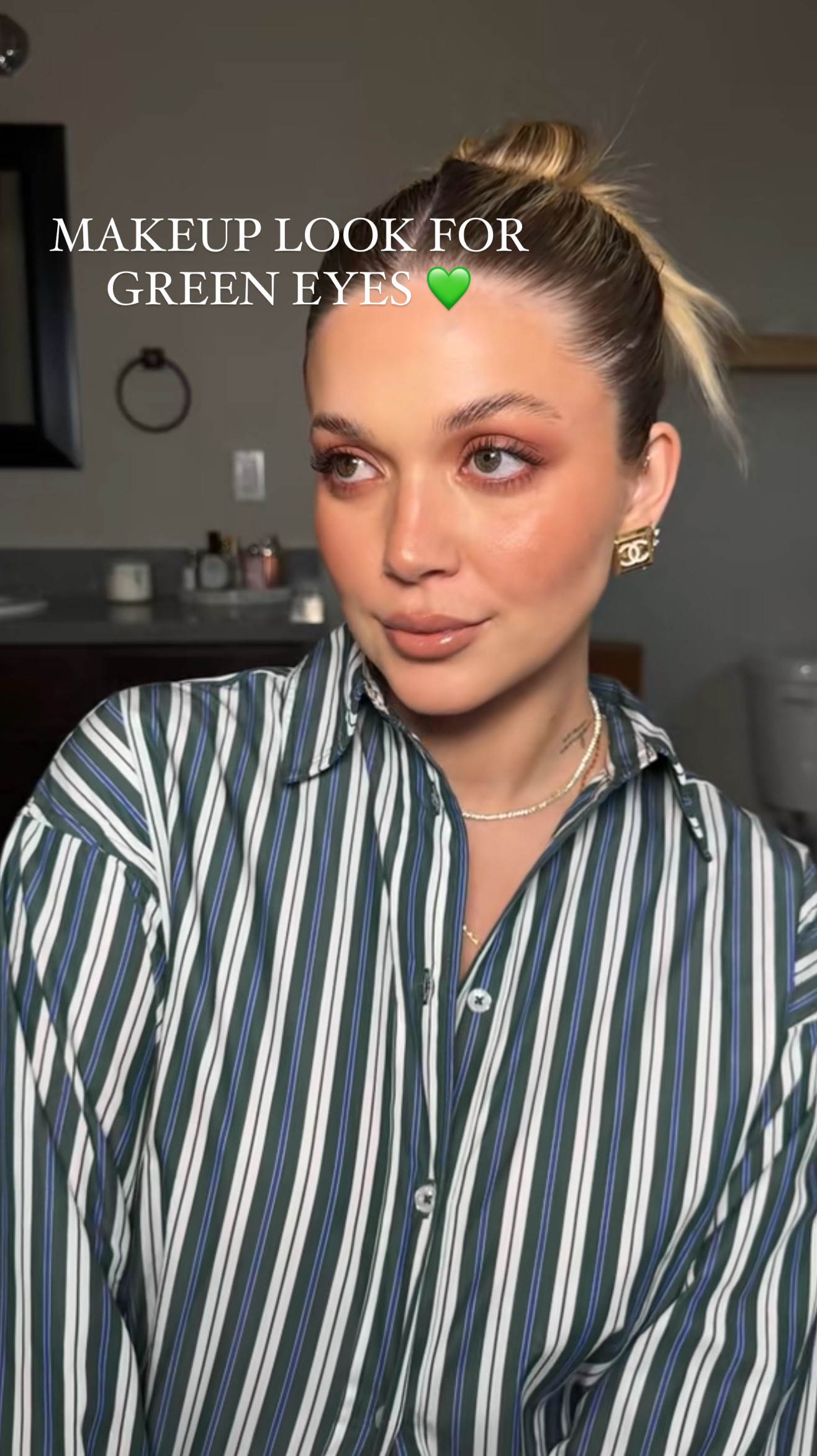 MAKEUP LOOK FOR GREEN EYES 💚

#LTKBeauty