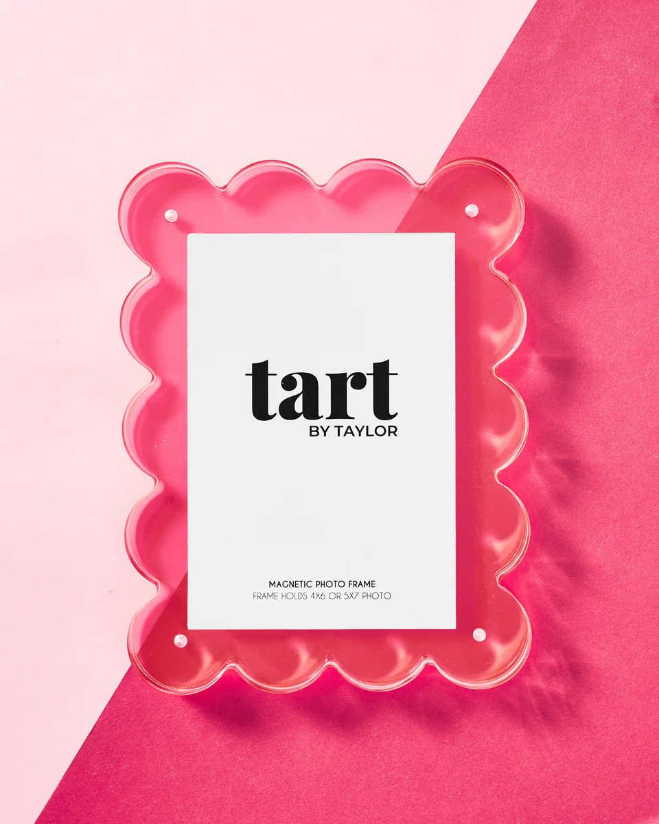 Neon Pink Acrylic Picture Frame | Tart By Taylor