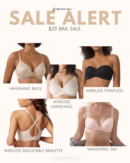 Soma $29 bra Sale alert

Soma Fashion bras   vanishing back bra  strapless bra  wireless bra   bra sale  comfortable bra supportive bra  the recruiter mom  undergarments  neutral fashion #LTKsalealert #LTKstyletip

#LTKSeasonal