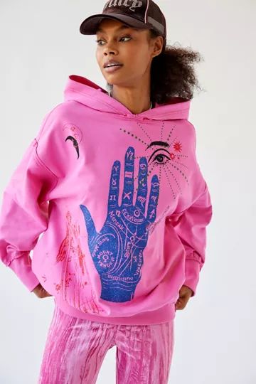 UO Nate Palmistry Oversized Hoodie Sweatshirt | Urban Outfitters (US and RoW)