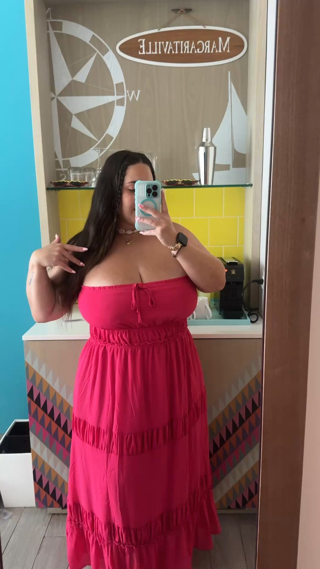 Dress shown in size XL. 

Flowy, lined with enough room in the hips, pockets 

#LTKFindsUnder50 #LTKMidsize #LTKStyleTip