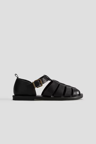 H & M - Fisherman Sandals - Black | H&M (US + CA)