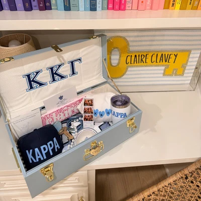 Kappa Kappa Gamma Trunk | Petite Keep, LLC