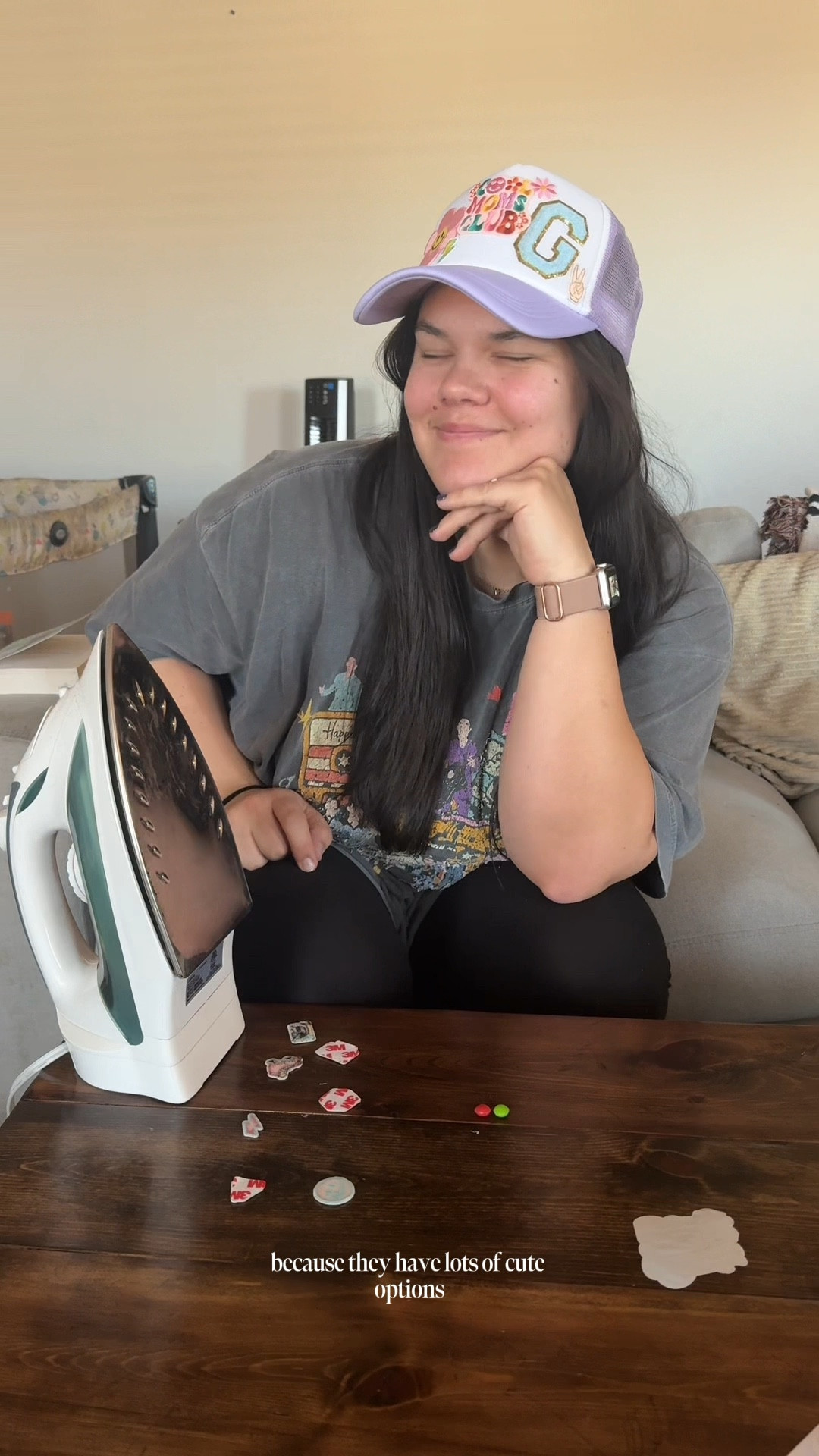 DIY trucker hat 