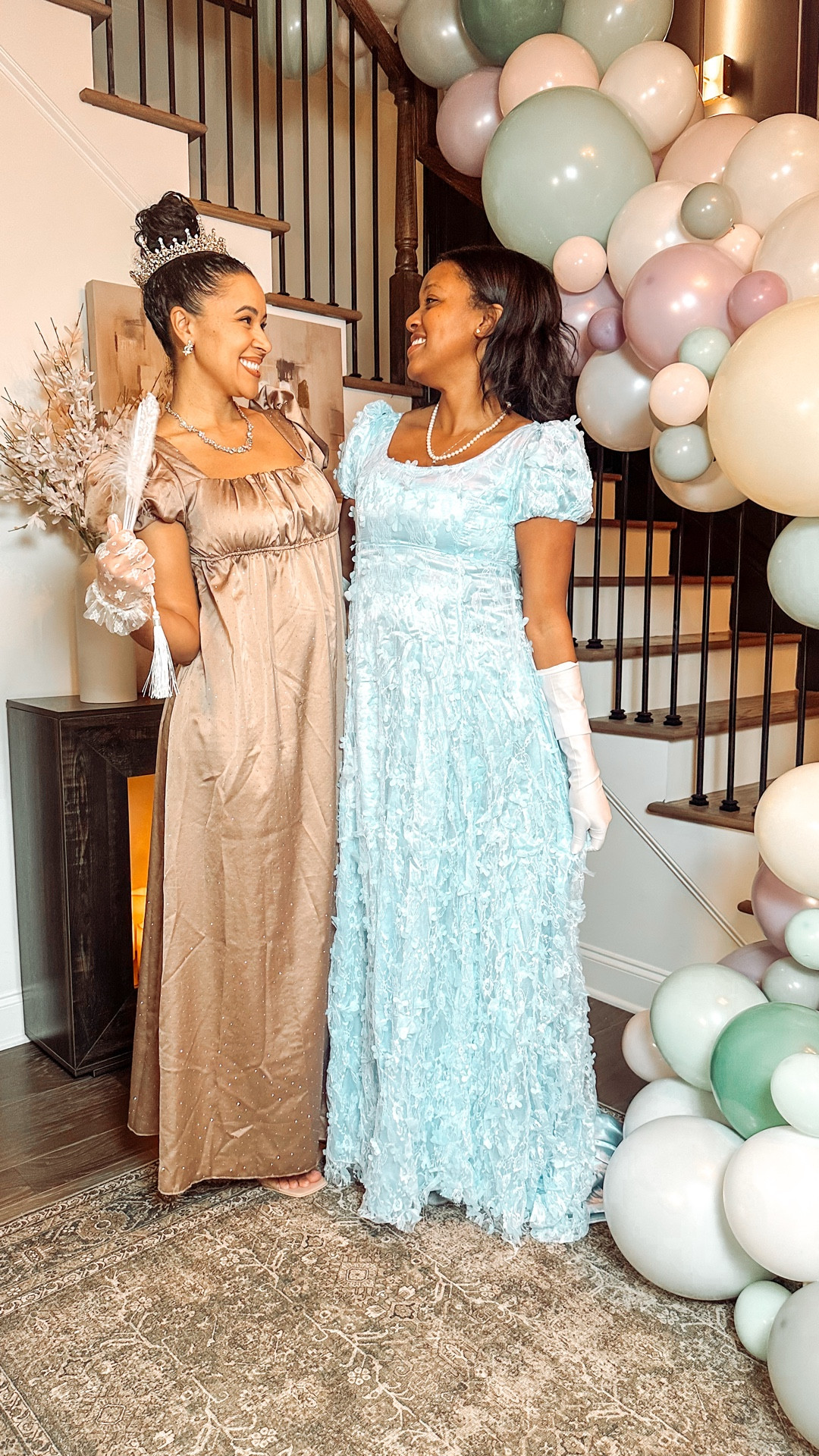 My Bridgerton watch party was a huge highlight of the week. Shop my dress and other dresses I have my eye on for future events. 🫶🏽

#LTKdayinmylife #LTKootd #LTKBeauty