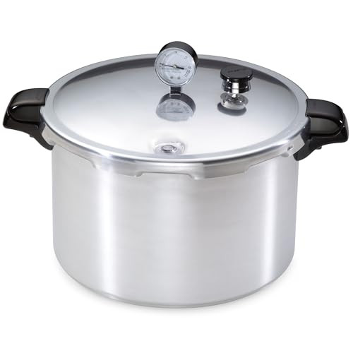 Presto 01755 16-Quart Aluminum canner Pressure Cooker, One Size, Silver | Amazon (US)