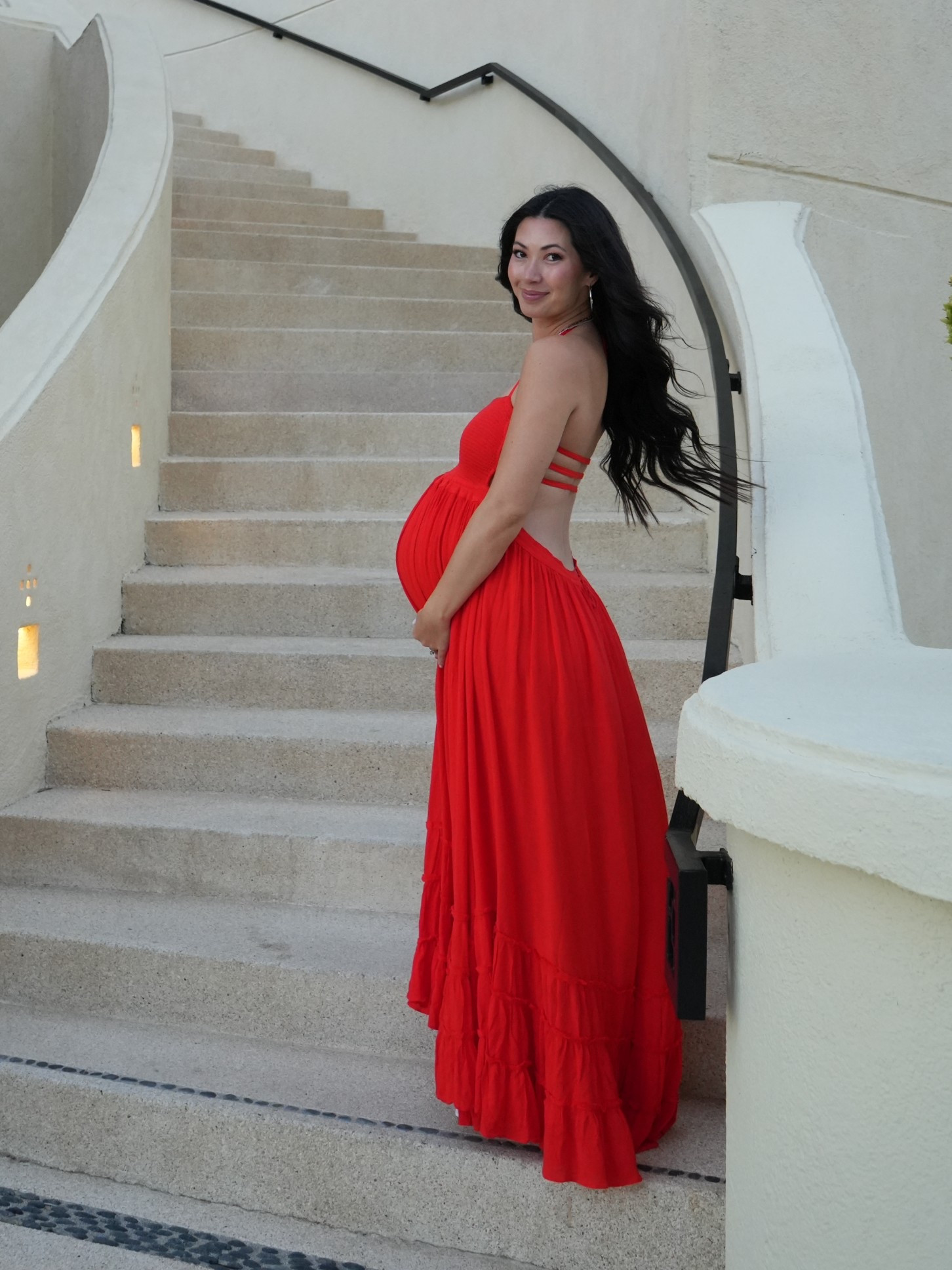 Wearing my usual size XS, third trimester for sizing reference 

Bump friendly, bump friendly dress, free people, extratropical maxi

#LTKmomlife #LTKBump #LTKootd