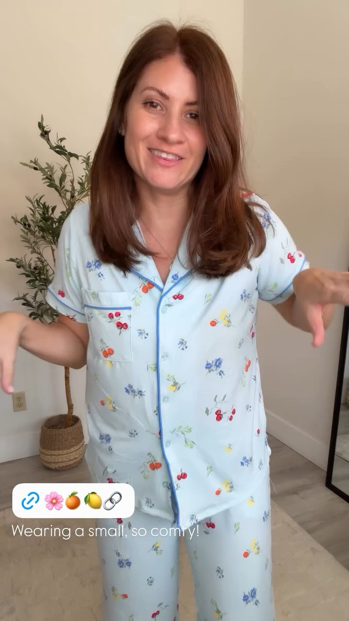 Wearing a small, so comfy!