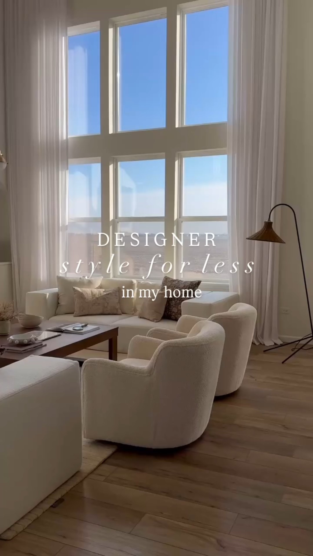 I adore these pieces-they fit right in and I couldn’t love them more.

Swivel chair, Sherpa chair, modern coffee table, oversized coffee table, organic floor lamp, modern bowl

#LTKWatchNow #LTKHome #LTKOver40