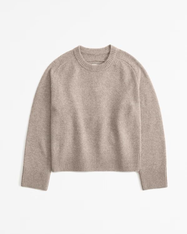 The A&F Madeline Crew Sweater | Abercrombie & Fitch (US)