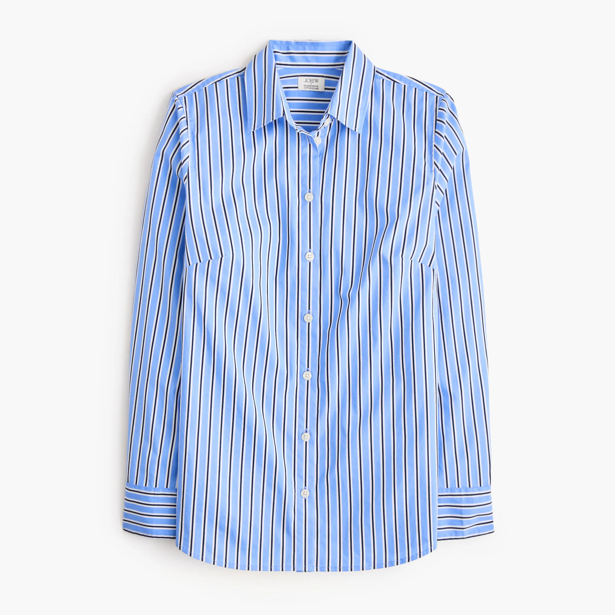 Poplin button-up shirt in signature fit | J.Crew Factory