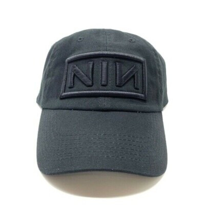 Nine Inch Nails Hat NIN Rock Hall Of Fame Dad Unstructured Cap Black RARE  | eBay | eBay US