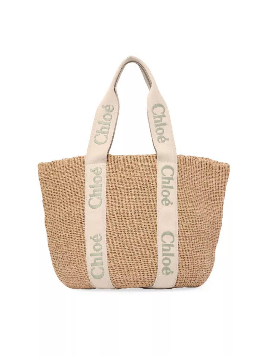 Large Woody Basket Tote Bag | Saks Fifth Avenue