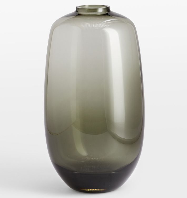 Audrey Tall Oval Glass Vase | Rejuvenation