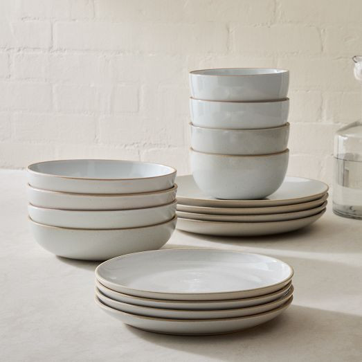 Mill Stoneware Dinnerware (Set of 16) | West Elm (US)