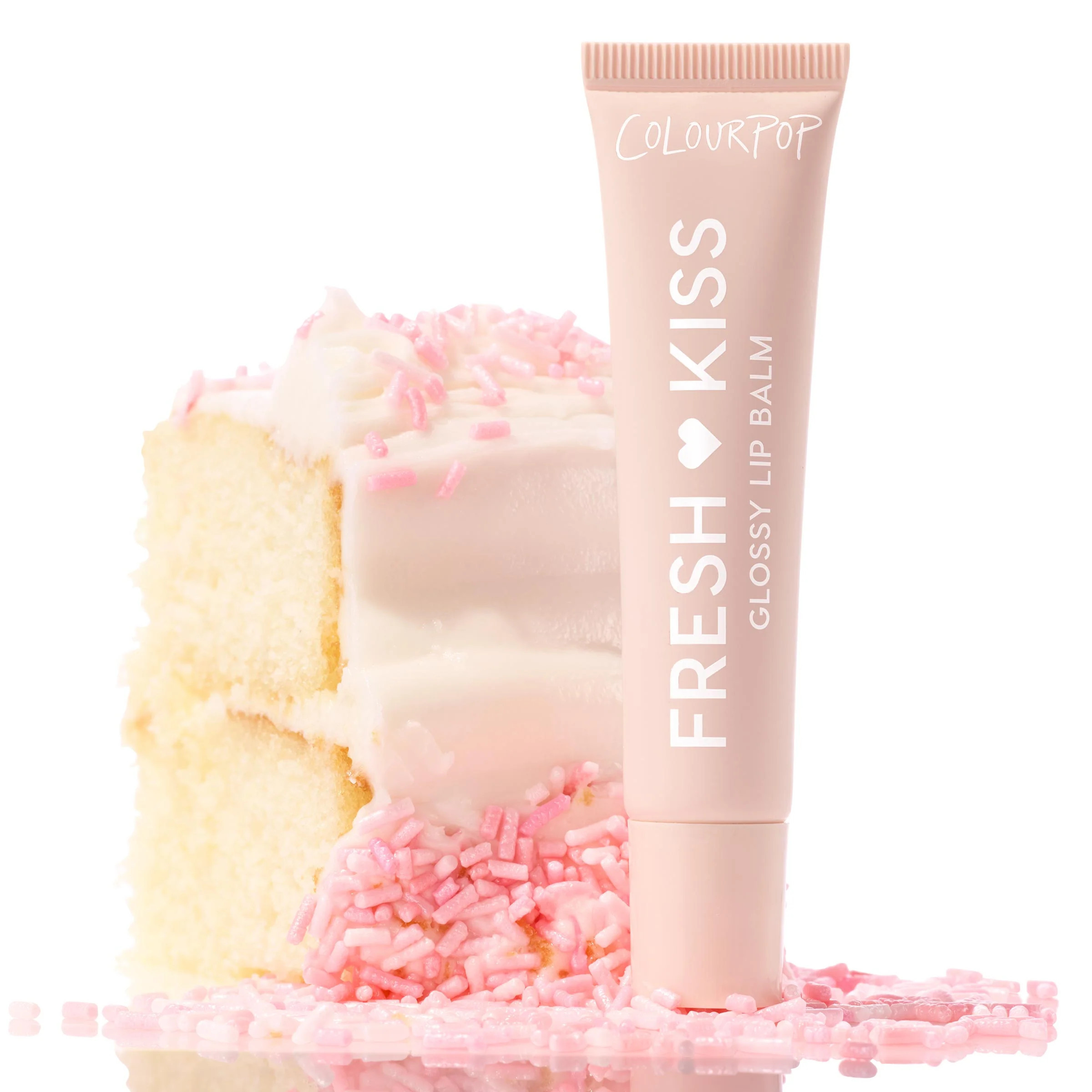 Vanilla Cake Fresh Kiss Glossy Lip Balm | ColourPop | Colourpop