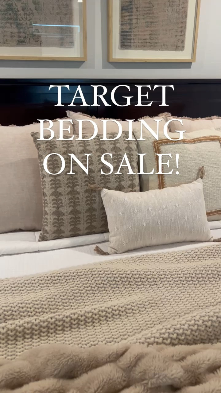 Happy Target Circle Week! 🎯 

My comforter and chunky knit blanket are on sale! Some of my throw pillows are BOGO 50% off! 

#targethome #targetcircleweek #bedding #targetdeals #bedroom #pillows 

#LTKSeasonal #LTKSummerSales #LTKHome