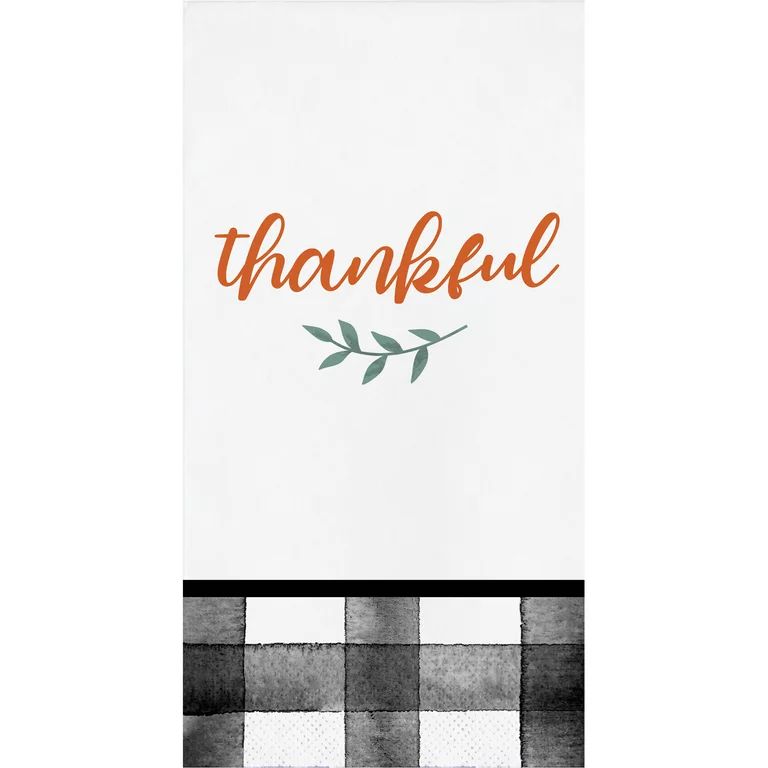 Way to Celebrate Thankful Thanksgiving Dinner Napkins, 20 ct | Walmart (US)