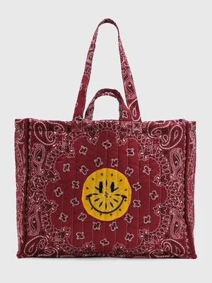 Call It By Your Name Maxi Quilted Cabas Tote Bag | Saint Bernard