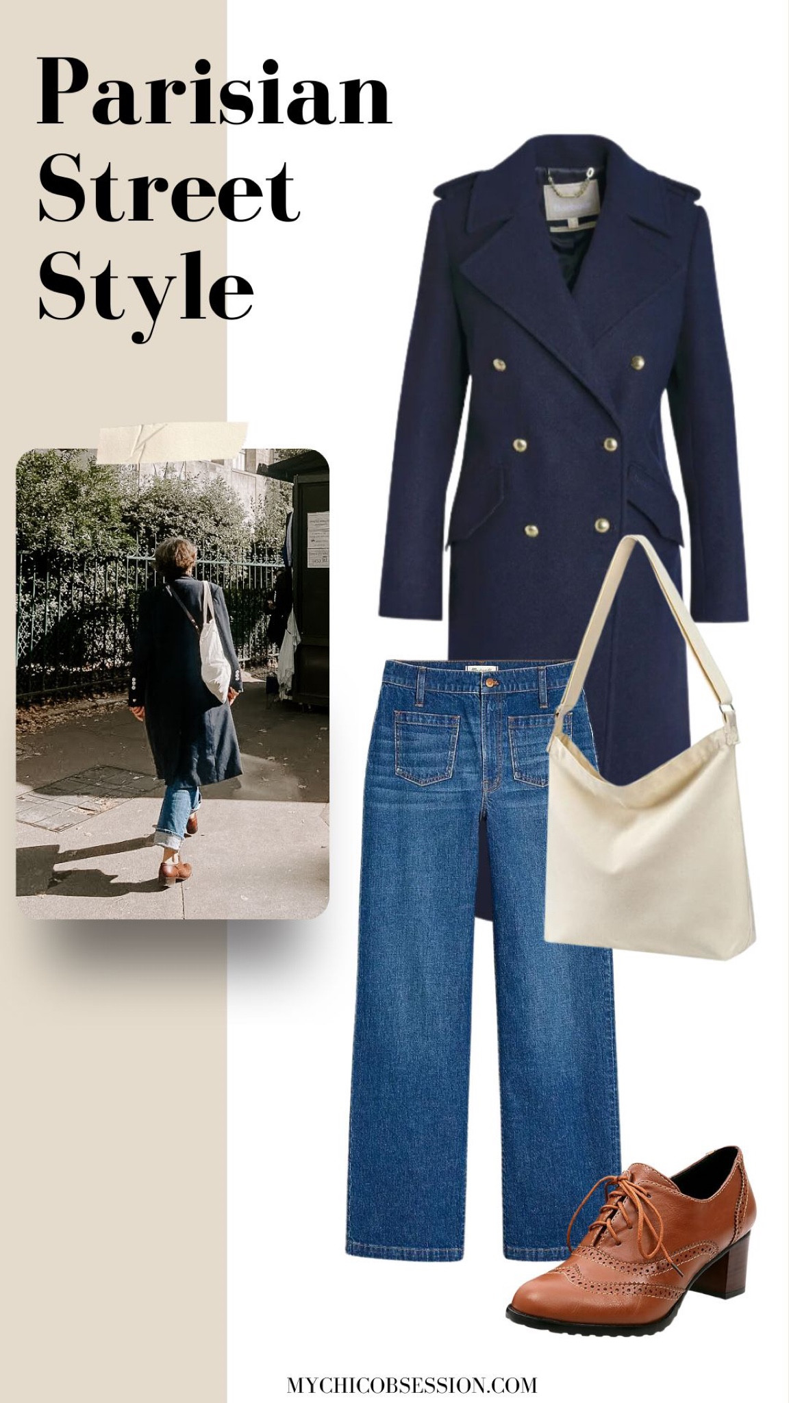 A navy coat is a great classic piece for a chic fall look. Try this outfit with slim jeans, heeled Oxfords and a canvas bag. 

#LTKstyletip #LTKSeasonal