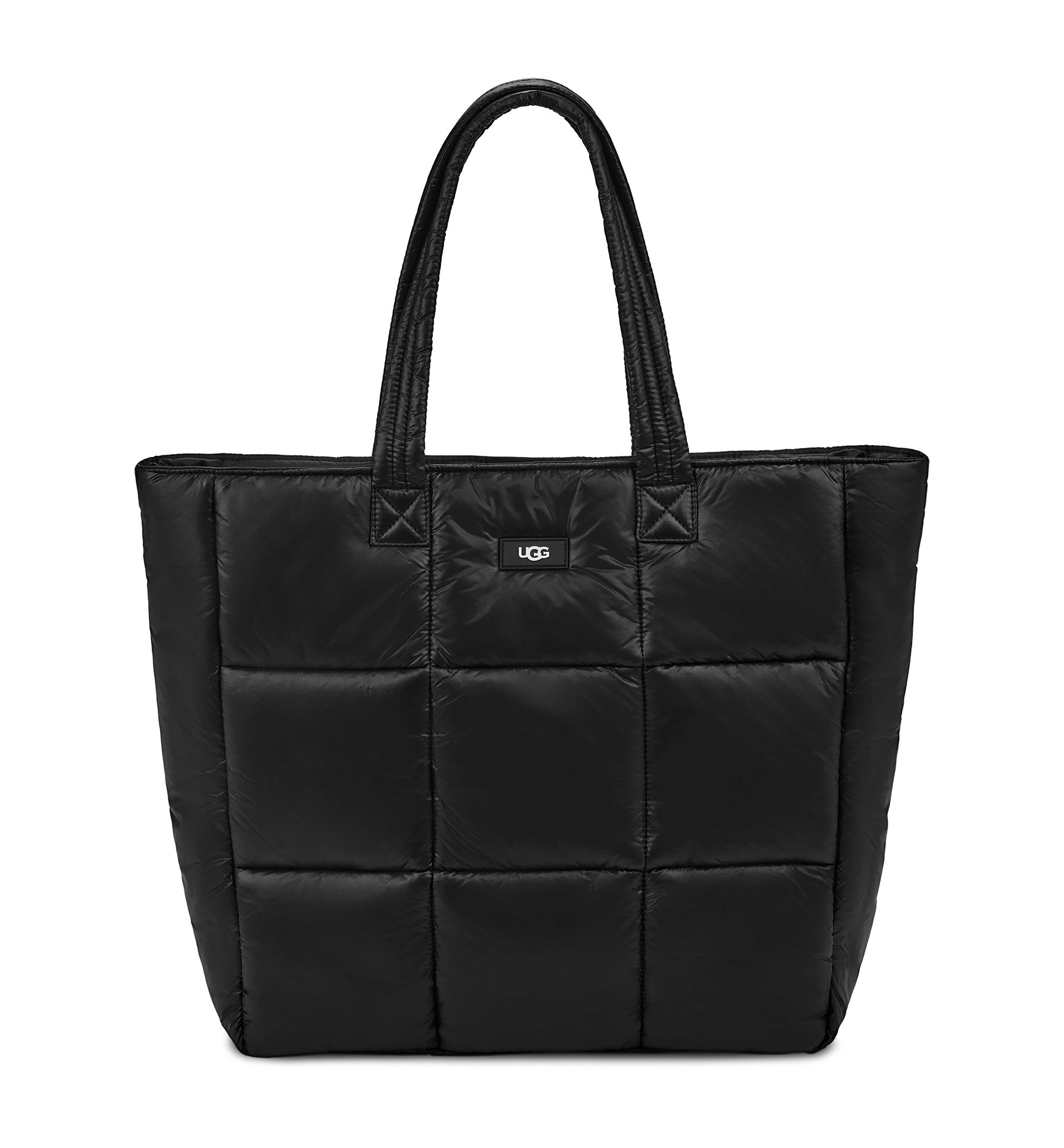 UGG Ellory Puff Tote Nylon Handbags in Black | UGG (US)