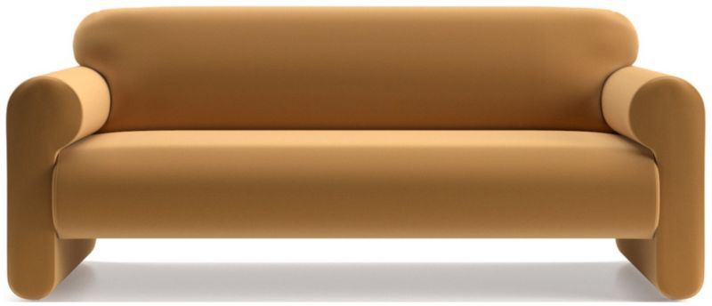 Gala Reverse Roll Arm Sofa | Crate & Barrel | Crate & Barrel