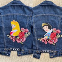 Disney Denim Jackets | Etsy (US)