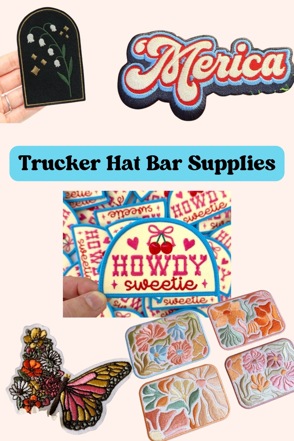 Add a custom trucker hat with these iron on patches to your summer accessories! 

#LTKSummerEdit #LTKFindsUnder50 #LTKSeasonal