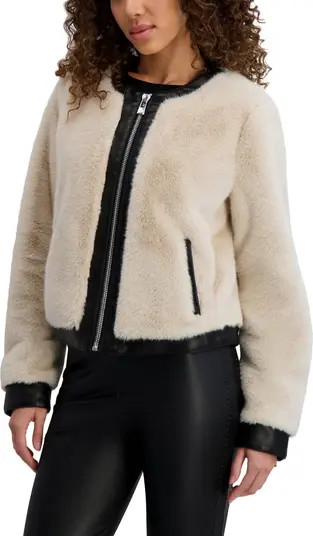 KARL LAGERFELD Faux Fur Jacket | Nordstrom | Nordstrom