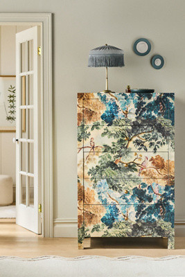 Hale Canvas Five-Drawer Dresser | Anthropologie (US)