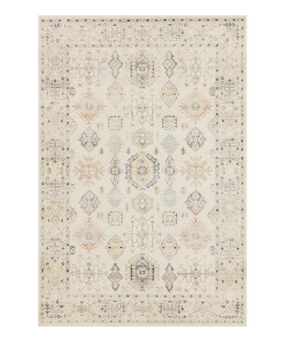 Loloi Indoor Rugs Beige - Beige Faded Geometric Hathaway Rug | Zulily