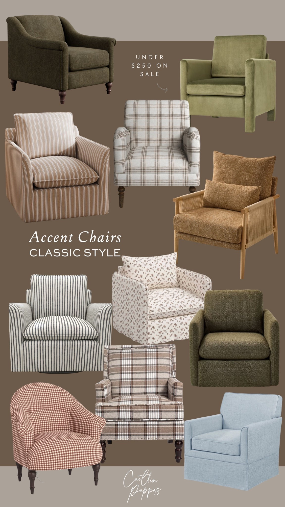 Accent chairs for the living room, den, reading nook, or bedroom. Loving these patterned chair finds! Traditional home, classic home, coastal grandmother home, traditional home furnituree

#LTKHome
